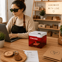 Nuevas Mini Máquinas de Grabado Láser de Escritorio, Impresora de Logotipos, Grabador para Cuero, Papel y Plástico