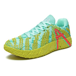 <span class=keywords><strong>Chaussures</strong></span> de <span class=keywords><strong>basket</strong></span>-ball <span class=keywords><strong>pour</strong></span> hommes, motif géométrique unique, <span class=keywords><strong>chaussures</strong></span> de sport d'extérieur respirantes, vêtements de sport <span class=keywords><strong>pour</strong></span> le streetball et l'entraînement quotidien - Product Image 2