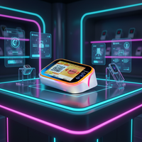 Derniers lecteurs de cartes RFID à puce E-Token/Billets pour les salles d'arcade/Jeux à pièces, à utiliser avec le système FUNOVA en ligne/hors ligne