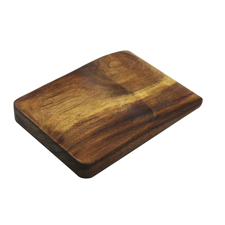 Оптовая продажа, держатель для кухонных ложек с логотипом на заказ, посуда из дерева акации, подставка для кухонных ложек