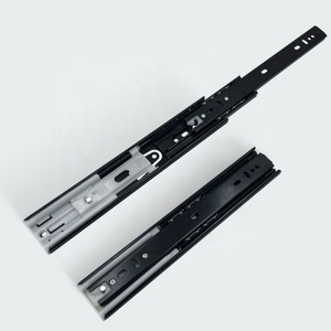 Rieles para Cajones de Muebles con Rodamientos de Bolas de Acero Laminado en Frío de 45 mm, Plegables en 3 Partes, para Cocina, Dormitorio y Sala de Estar - Product Image 1