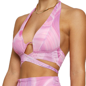 <span class=keywords><strong>Fantasy</strong></span> romantic mesh fabric sexy nightie hot sleeping wrap babydoll lingerie crop sleepwear nightwear per le donne - Product Image 1