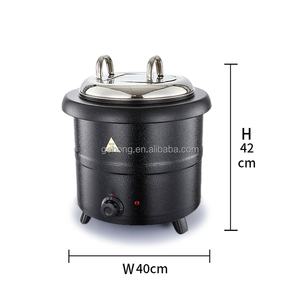 Olla <span class=keywords><strong>de</strong></span> Alta Calidad para Uso Comercial con Tapa, Gran Capacidad, Resistente, para Sopa y Cocina, Ideal para Restaurantes y Servicios <span class=keywords><strong>de</strong></span> Catering - Product Image 3
