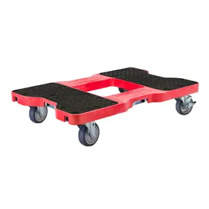 Heavy Material Loading Unloading SNAP-LOC 1200 lb General Purpose E Track Push Cart Dolly Black from US at Best Prices