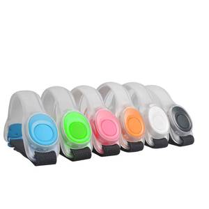 สายรัดแขนเรืองแสง LED ชาร์จผ่าน USB สำหรับปั่นจักรยานกลางแจ้ง - รับพิมพ์โลโก้แบบกึ่งทำมือ - Product Image 4
