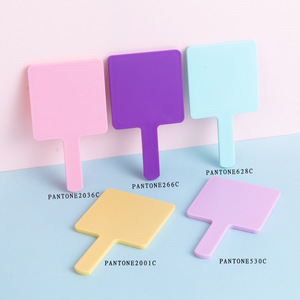 Tùy Chỉnh Mỹ Phẩm Tùy Chỉnh Túi Của Bạn Gương Biểu Tượng Tay Gương Tay Trang Điểm Gương Với Xử Lý Cho Vẻ Đẹp Cô Gái Áp DỤNG Mỹ Phẩm - Product Image 4