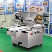 DEBACK Nouvelle machine automatique de fabrication de biscuits pour boulangerie, compatible farine et eau, 220V, économie d'énergie, faible coût d'entretien