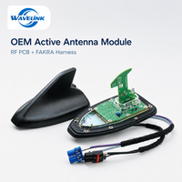 Module d'antenne GNSS LTE active pour véhicule personnalisé Wavelink avec assemblage de câble RF FAKRA