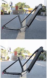 Bicicleta Eléctrica EC1 de Montaña con Motor Central, Cuadro de Fibra de Carbono, Frenos de Disco Hidráulicos, Batería de Litio, Bicicleta Deportiva Todoterreno Ecológica - Product Image 5