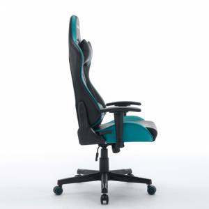 <span class=keywords><strong>Fauteuil</strong></span> d'ordinateur inclinable ergonomique de <span class=keywords><strong>luxe</strong></span> fauteuils de jeu Racing Pro confortables en cuir noir - Product Image 5