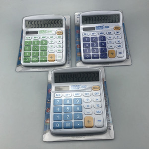 Joinus 837C Calculator 12 Digit Color Keypad Large Screen Office Home Use - Product Image 2