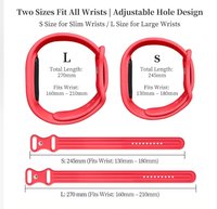 Forwelleny Bracelet de sport en silicone pour montre connectée, idéal pour la course en extérieur, compatible Google Fitbit Air
