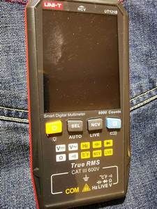 UNI-T UT121B มัลติมิเตอร์แบบสมาร์ทชนิดการ์ด ดีไซน์หน้าจอ EBTN - Product Image 3