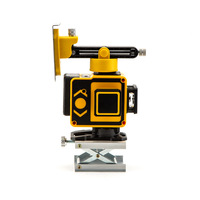 Niveau laser à ligne rotative 3D/4D 12 lignes 16 lignes, base rotative, croix rotative