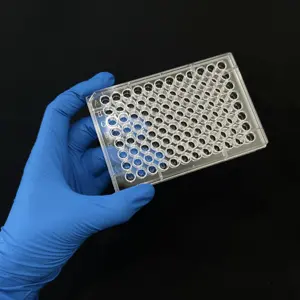 Laboratuvar testi için üretici toptan olmayan ayrılabilir 96 iyi Microplates Elisa plaka