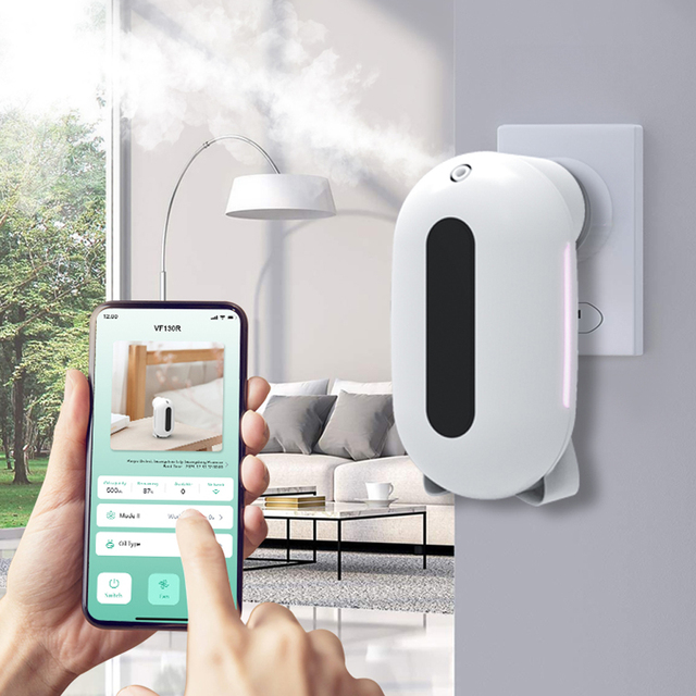 Vinescents Luxury WIFI Essential Smart Plug in Oil Diffuser Best Oil Diffuser Pure Oil Diffuser