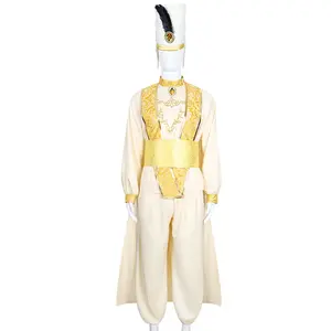 2023 Movie& TV Character Magic Cosplay Prince of Lamp Costume Deluxe Suit Halloween Adult