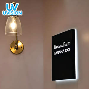 Enseignes LED en acrylique sans soudure OEM/ODM, taille personnalisée, VN, grand format, forme rectangulaire, activités promotionnelles - Product Image 4