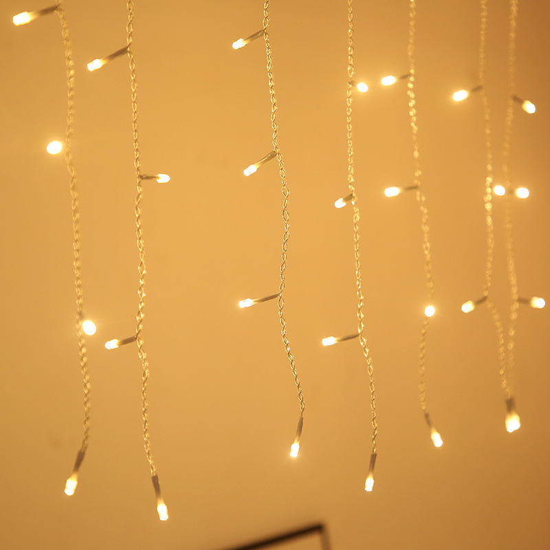 Outdoor LED Christmas Icicle String Light IP44 Waterproof RGB Fairy String Lights for Holiday Decorations 220V/110V · image 3