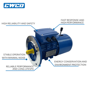Hete verkoop, goede kwaliteit, 0,75 kW driefasige direct aangesloten remmotor transmissie versnellingsbak 220V/380V IE4 efficiëntie CWCD merk - Product Image 3