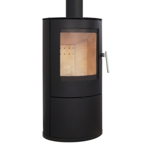 Chimeneas de madera de acero curvadas elegantes Diseño clásico europeo Decoración de calefacción acogedora y elegante - Product Image 3