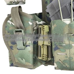 Gilet tactique léger personnalisé avec fermeture éclair, imperméable, en maille, camouflage laser d'été, sac portable d'extérieur - Product Image 3