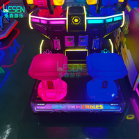 Nouvelle conception de modèle de machine de jeu de tir à monnayeur pour 2 joueurs, simulateur de jeu de tir électronique pour parc d'attractions