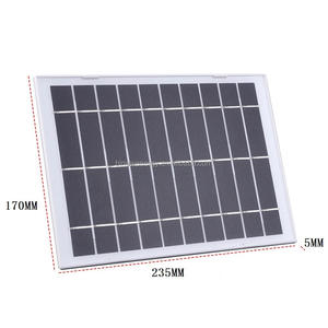 Panneau solaire monocristallin 8W 5V Charr pour caméra <span class=keywords><strong>Arlo</strong></span> Pro 4/Ultra 2/Pro 3/Ultra/Pro5S - Product Image 1