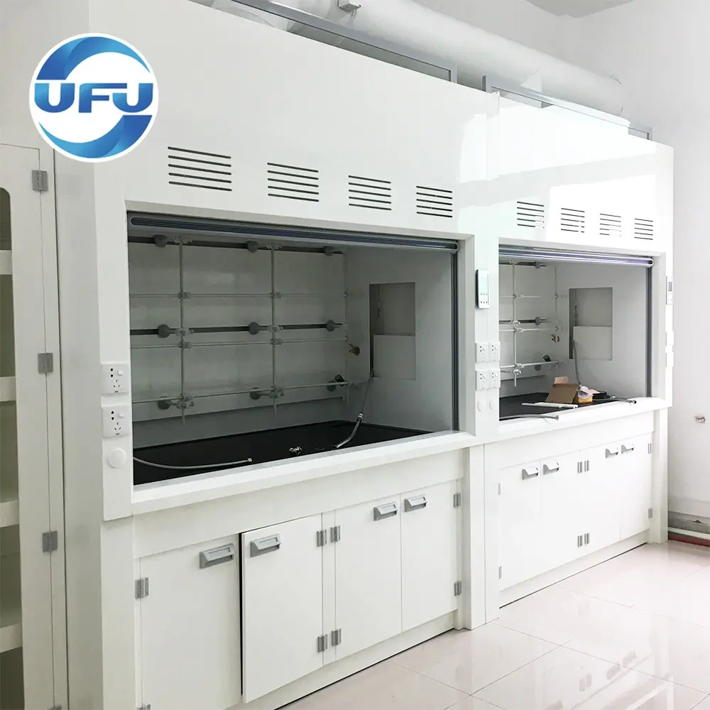 UFU Laboratory Furniture table model Full PP Fume Hood