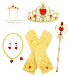 Disfraz de Princesa Amarilla para Niñas, Vestido de Algodón con Tirantes para Fiestas y Eventos - Product Image 4