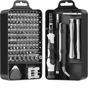 Kit d'outils de réparation magnétique de précision multi-têtes 115 pièces Premium pour l'électronique, les ordinateurs, les iPhones, les ordinateurs portables et les jeux - Product Image 1