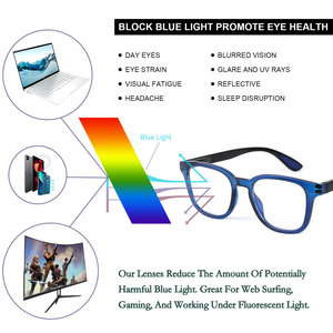 Promotional Fashion Anti Blue Light <strong>Glasses</strong> Wholesale Unisex Worker Blue Light Blocking <strong>Glasses</strong> for Men and Women - Product Image 5