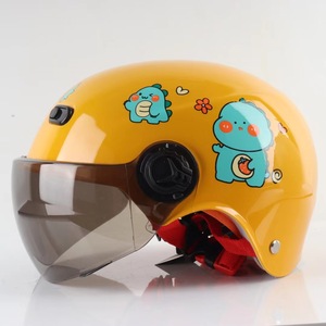 Casque de <span class=keywords><strong>moto</strong></span> à visage ouvert en PP, prix d'usine, CH001, double visière, adapté aux enfants, pour le cyclisme et le <span class=keywords><strong>cross</strong></span> - Product Image 1