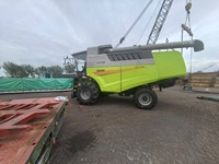 Moissonneuse-batteuse agricole sur roues 4YZL-8F1W à 8 rangs et 256 CV pour la récolte du riz et du blé