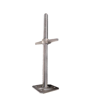Vente chaude Design Industriel Réglable Jack Base Accessoires Roulette Pivotant pour Construction Bâtiment Échafaudage Échelle Pièces