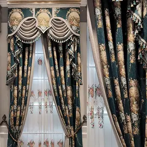 Luxury Palace European Style Sunshade Curtain Pelmet