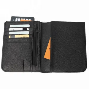 定制旅行信用卡身份证夹Pu皮革护照夹钱包封面