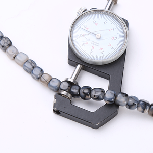 ลูกปัดพลอยสีแดงธรรมชาติสำหรับทำเครื่องประดับ 2211 ทรงเหลี่ยมเจียระไน อาเกตและคาร์เนเลียน ขนาด 8 มม. และความสูง 3 มม. - Product Image 2