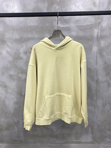 H5533 Manufacturer Wholesale Custom Heavyweight 440 Gsm 100% Cotton Acid Washed Hoodies Oversized Hoodies for Men - Product Image 3