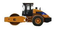 Compacteur de sol vibrant 522, 22T, tambour de 50 mm d'épaisseur, double fréquence 30/28 Hz, système hydraulique à centre fermé, machine de construction routière