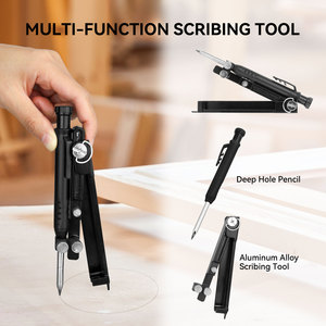 Herramienta de Carpintería Multifuncional en Oferta, Calibrador de Marcado Ajustable para Trabajos en Madera - Product Image 3