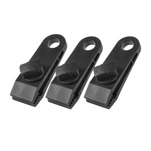 Plastic Camping Tent Buckle <b>Clips</b> for Tarpaulin Fastening Outdoor Use 3 Pack - Product Image 1