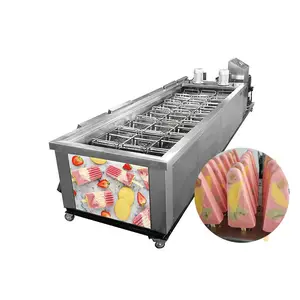 Machine à fabriquer des moules à sucettes en acier inoxydable machine à crème glacée machine à fabriquer des barres de glace prix d'emballage de la machine en solde