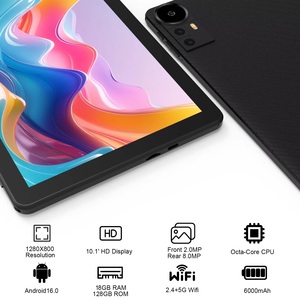 Nueva Tableta 2026 de <span class=keywords><strong>10</strong></span> Pulgadas, 18GB, 128GB, 5G, Wifi, Unisoc Octa Core, IPS, con Teclado, para Juegos, Educación y Negocios - Product Image 5