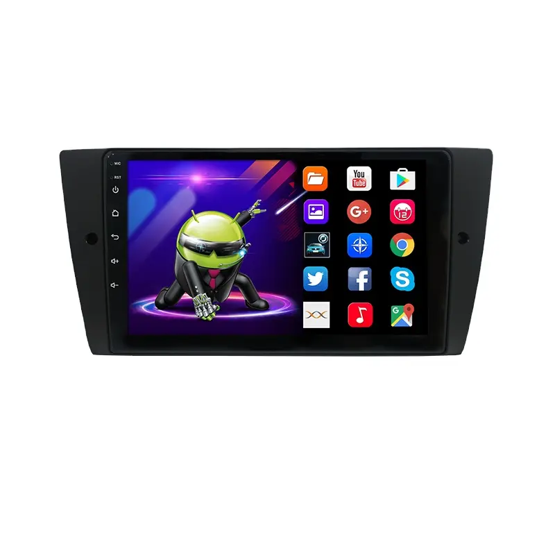 Reproductor multimedia con pantalla táctil de 9 pulgadas y navegación GPS para coche, autorradio estéreo 2Din con Android, 2 GB RAM y 32 GB rom, carplay