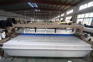 Sábana de hotel blanqueada de poliéster 100 blanco sólido de alta calidad - Product Image 3