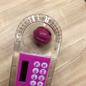 Solar Touch Calculator 10Cm Ultra Thin With Magnifying Glass ABS Material 8 Digits For Office School Use - Product Image 5