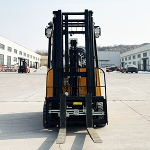 Xe nâng điện ba bánh hạng nặng, động cơ dẫn động kép, tải trọng 2 tấn, lốp đặc, thiết kế nhỏ gọn, cột nâng hai tầng, chiều cao nâng 3-6m - Product Image 5