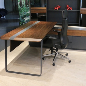 Modern High Quality Commercial Furniture Metal Computer <b>Table</b> Office <b>Desk</b> - Product Image 3