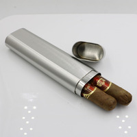 Nouvelle Offre 2026 : Boîte de Rangement Portable pour Cigares en Acier Inoxydable – Vente en Gros d'Accessoires pour Cigares